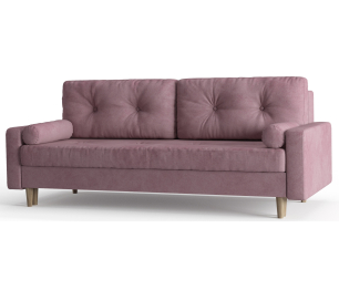 Диван-кровать Belfast, независимый пружинный блок, велюр