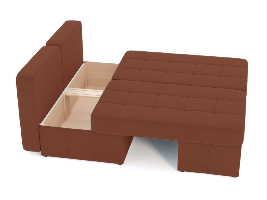 Диваны угловые в гостиную, Диван-кровать угловой Оливер Люкс еврокнижка-трансформер, велюр