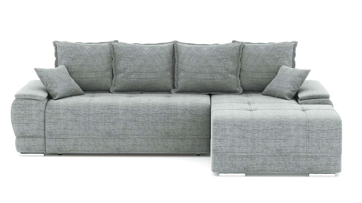 Гостиная, Диван-кровать угловой Нордвикс Мини, рогожка