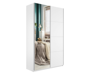 Шкаф Прайм дуо ДСП+зеркало 2300 х 1200 х 570