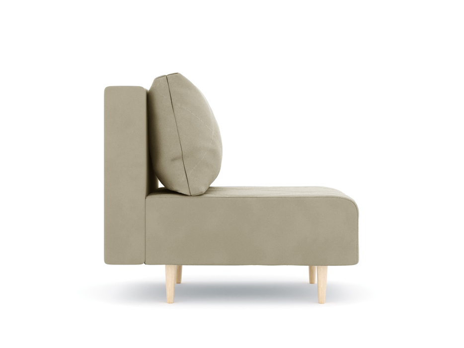 Кресло для отдыха, Кресло для отдыха Милли без подлокотников, велюр