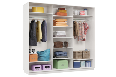 Шкаф-купе Премьер Лайт 56 (11;08;11) трехдверный