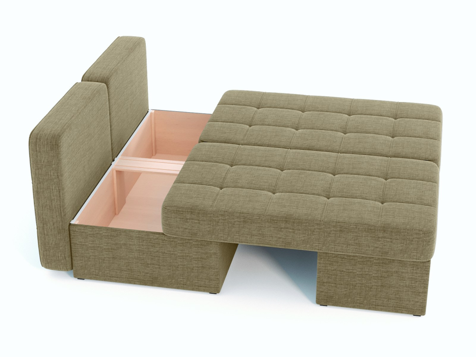 Диваны угловые в гостиную, Диван-кровать угловой Оливер еврокнижка-трансформер, рогожка