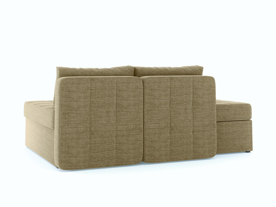 Диваны угловые в гостиную, Диван-кровать угловой Оливер еврокнижка-трансформер, рогожка