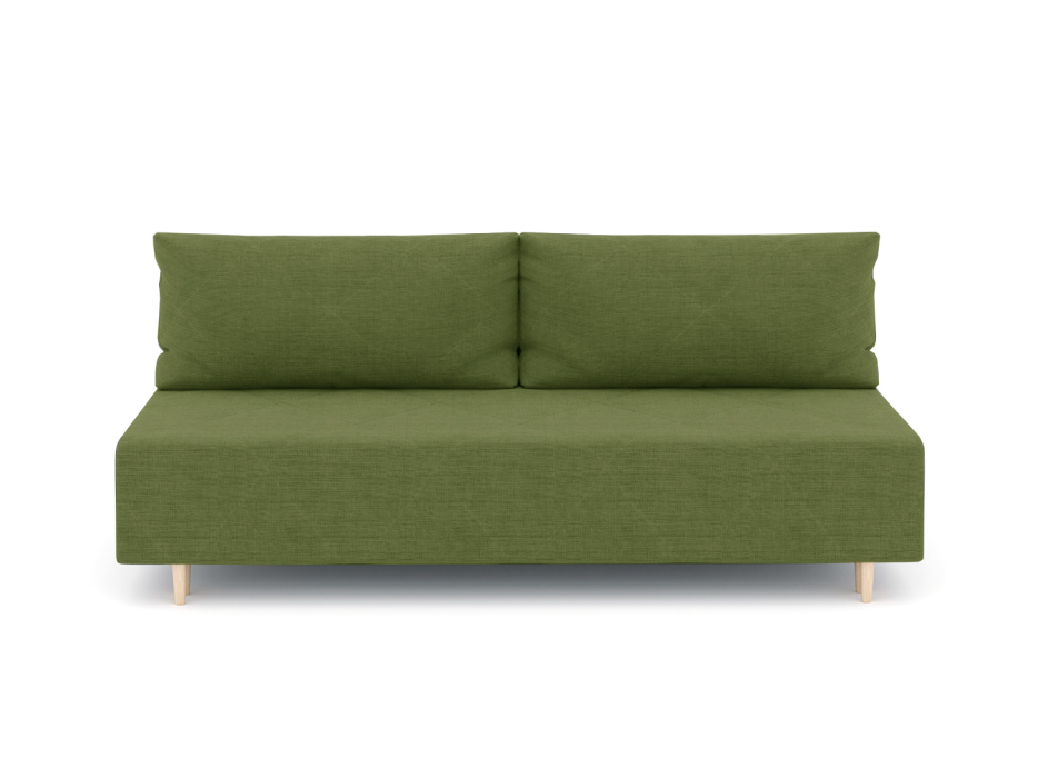 Диваны еврокнижки, Диван-кровать Милли без подлокотников, рогожка Люкс