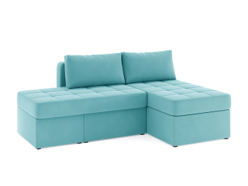 Диван-кровать угловой Оливер еврокнижка-трансформер, велюр