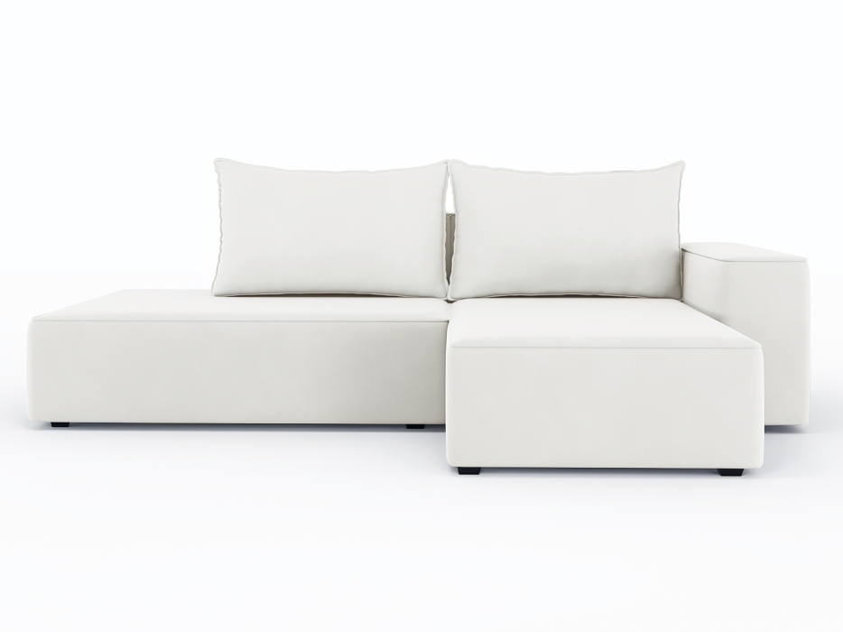 Диваны угловые в гостиную, Диван-кровать угловой Кензо еврокнижка, велюр