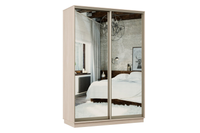 Шкаф-купе Премьер 10 ясень шимо светлый