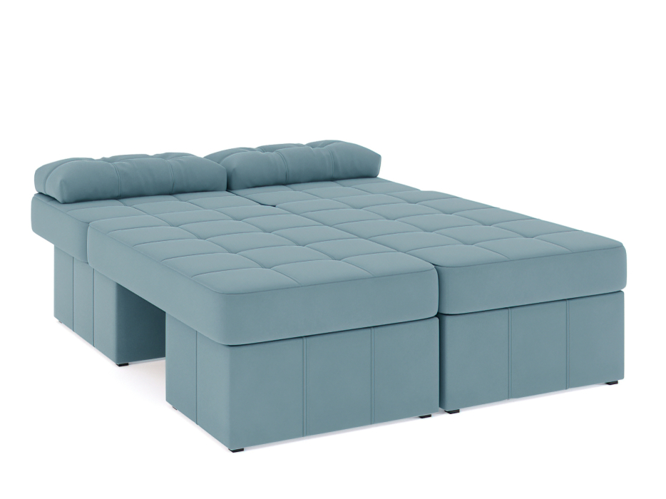 Диваны угловые в гостиную, Диван-кровать угловой Оливер Люкс еврокнижка-трансформер, велюр