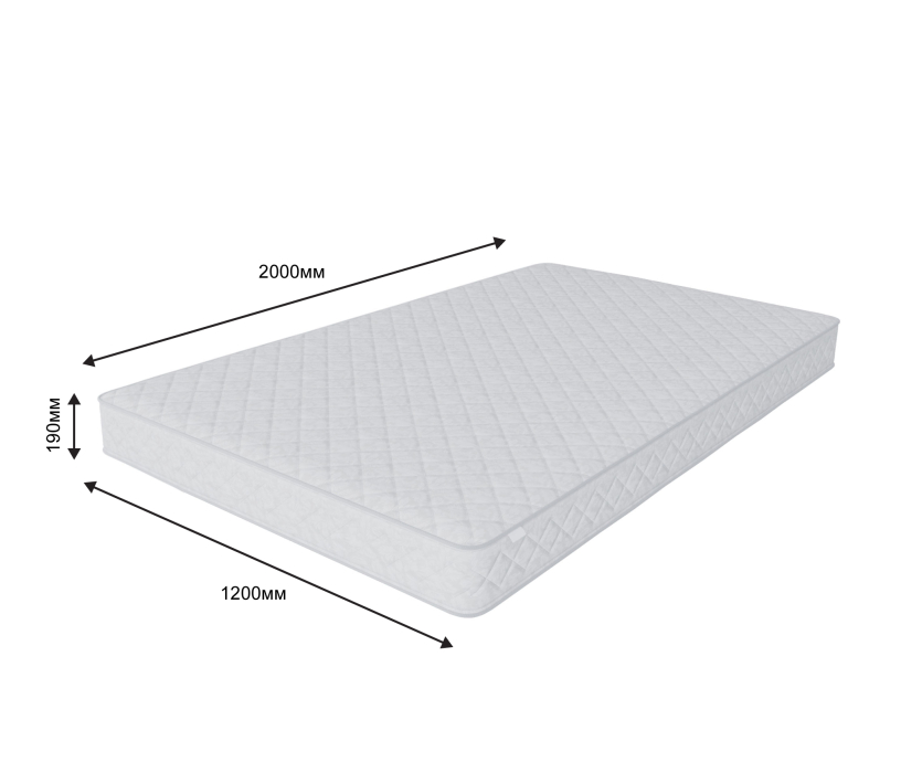 1200 x 2000, Матрас Классик-Оптима 1200*2000