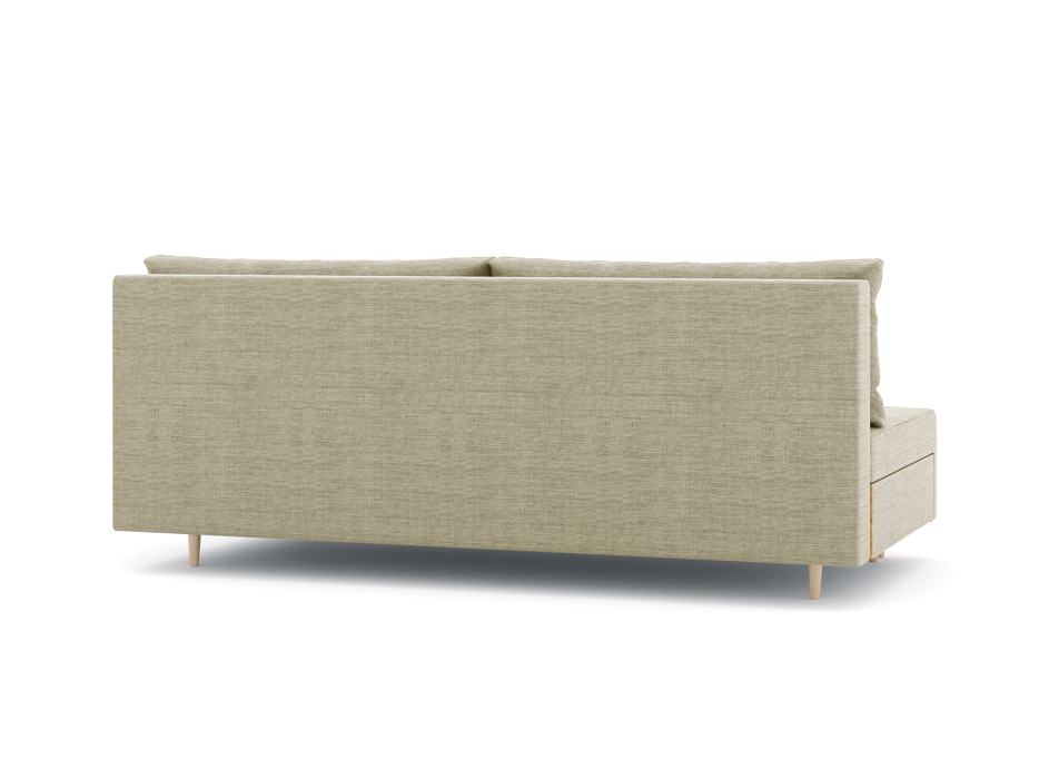 Диваны еврокнижки, Диван-кровать Милли без подлокотников, рогожка