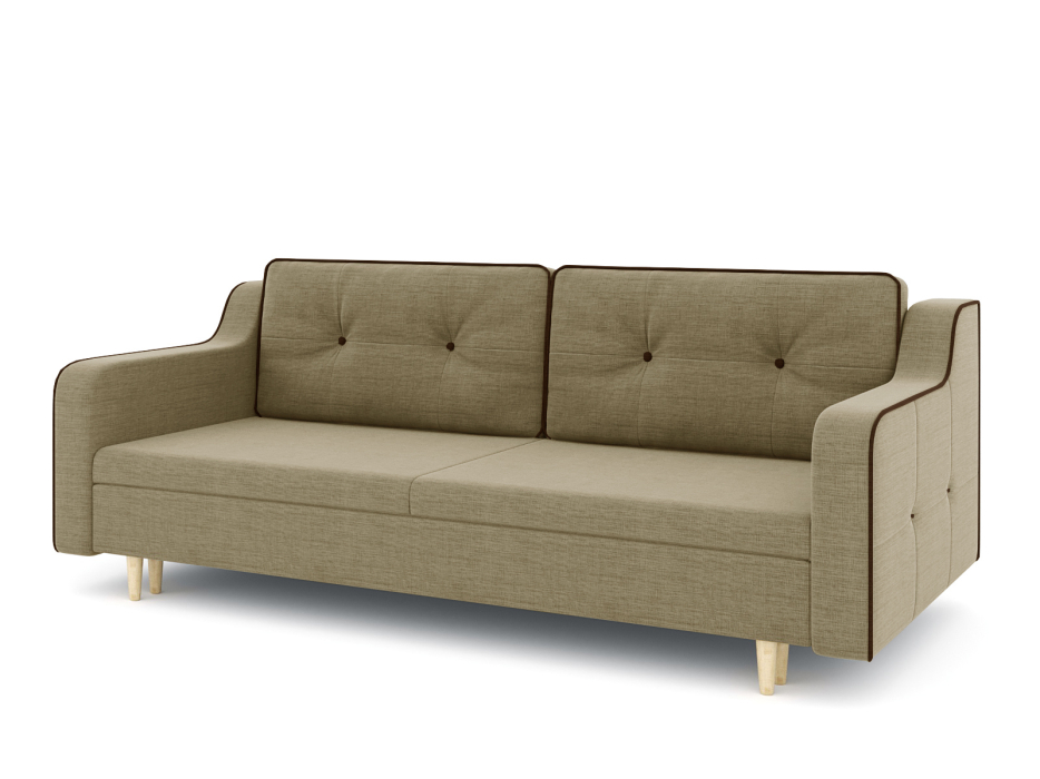 Диваны еврокнижки, Диван-кровать еврокнижка-пантограф Оникс, рогожка