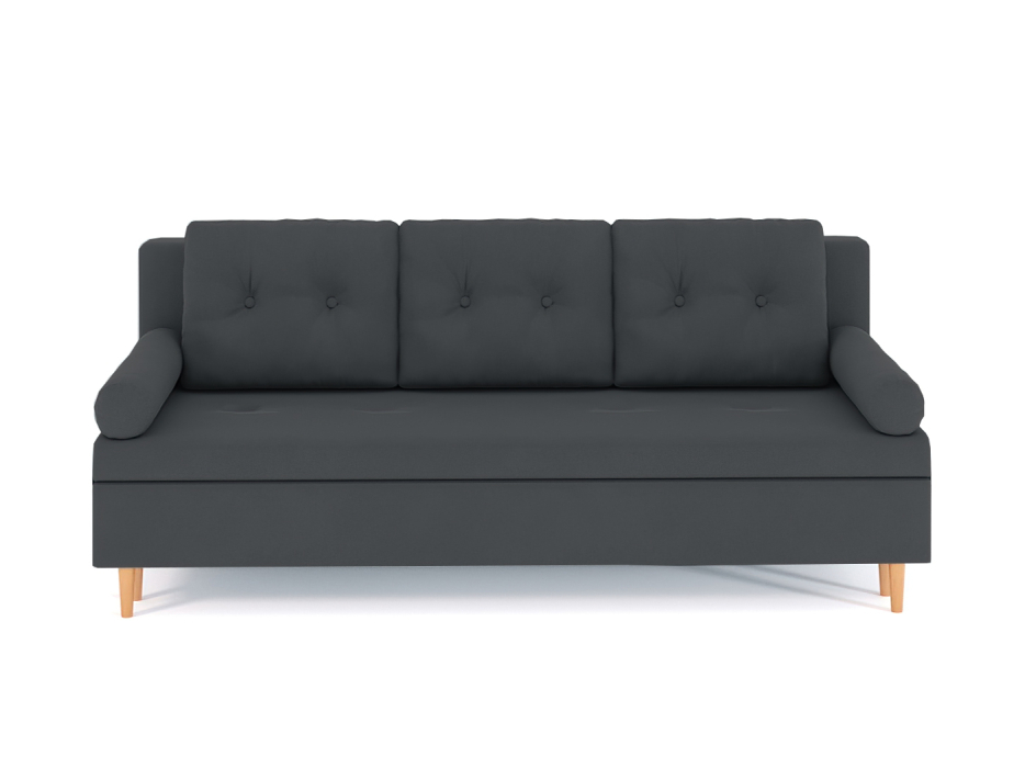 Диваны еврокнижки, Диван-кровать Белфаст без подлоктоников еврокнижка, велюр