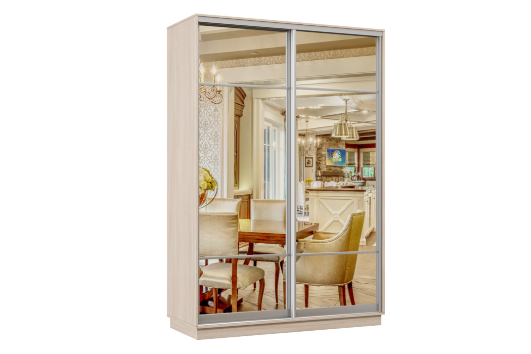 Шкафы-купе, Шкаф-купе Премьер Лайт 10 (11;11) двухдверный