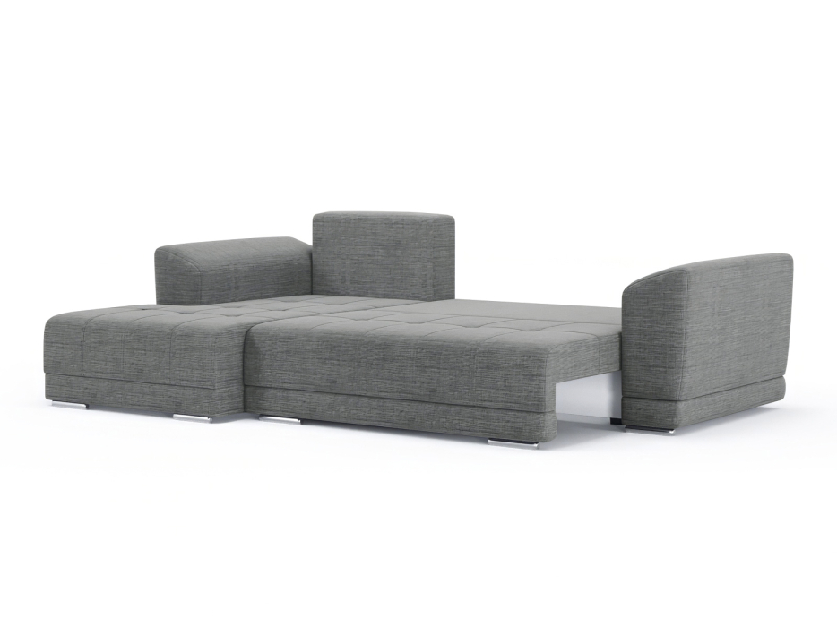 Диваны угловые в гостиную, Диван-кровать угловой Рентон еврокнижка, рогожка Люкс