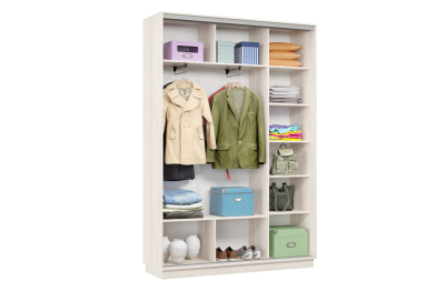 Шкаф-купе Премьер Лайт 11 (05;05) двухдверный