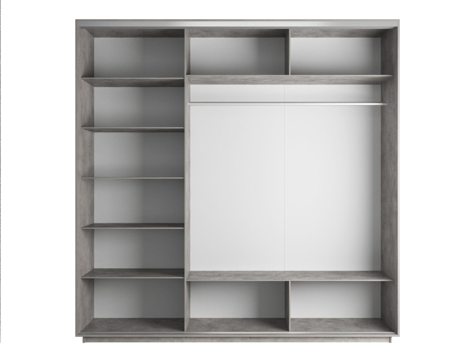 Шкафы-купе 3-х дверные, Шкаф-купе Экспресс 3-х дверный Фотопечать Ленты Стекла 210х60х240