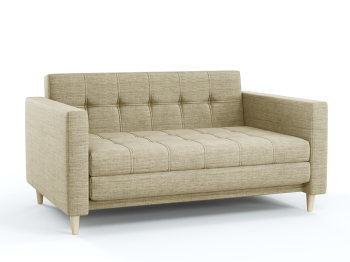 Диван-кровать еврокнижка Квадро, рогожка