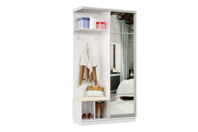 Прихожая Премьер 01 Лайт Мини 11 Левая Мягкая