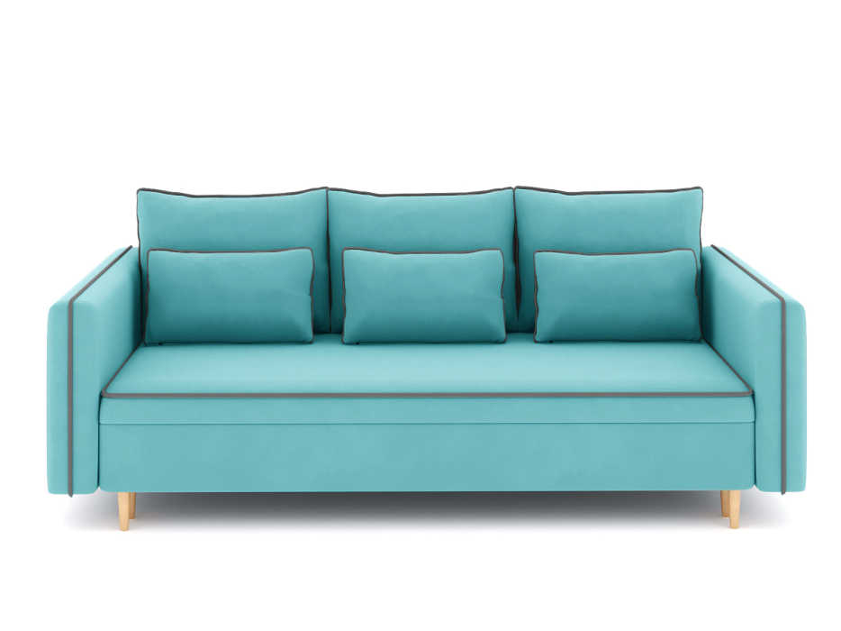 Диваны еврокнижки, Диван-кровать еврокнижка-пантограф Рон, велюр