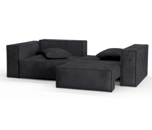 Диван-кровать Loft, независимый пружинный блок, велюр