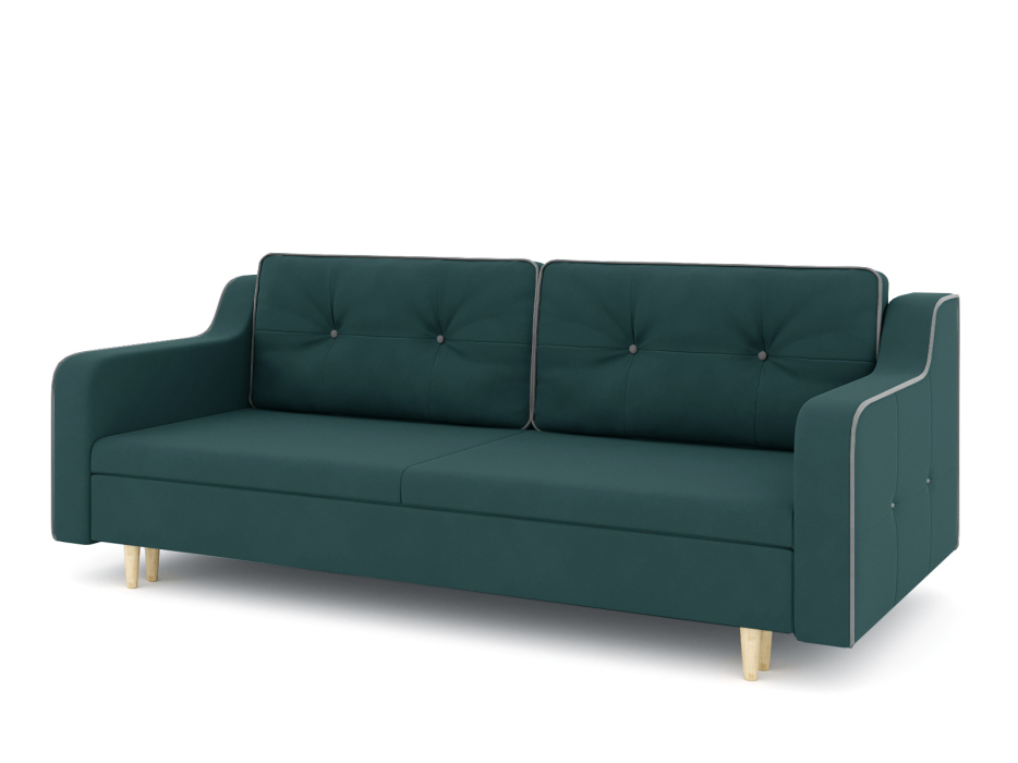 Диваны еврокнижки, Диван-кровать еврокнижка-пантограф Оникс, велюр