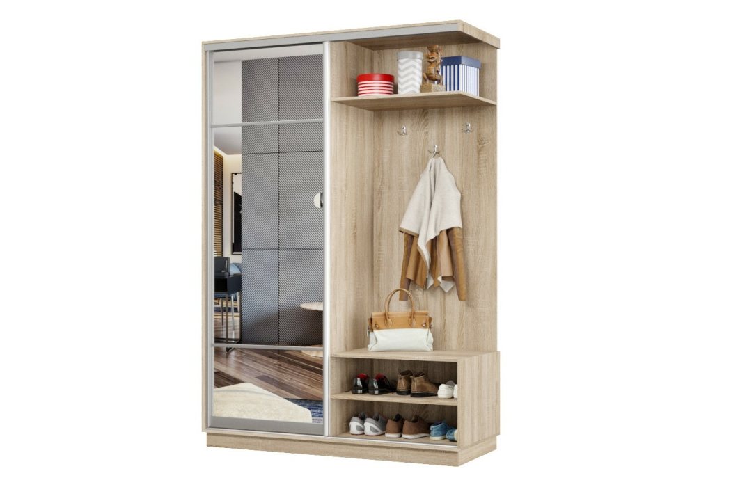 Прихожие, Прихожая Премьер 04 Лайт 11 Правая Мини