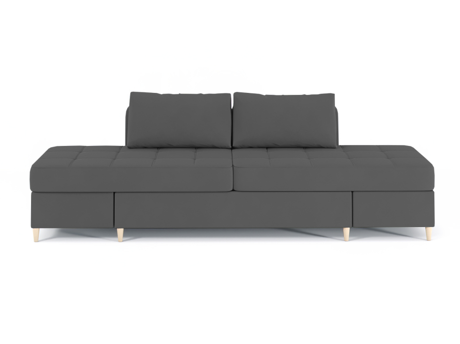 Диваны угловые в гостиную, Диван-кровать угловой Оливер 2 еврокнижка-трансформер, велюр