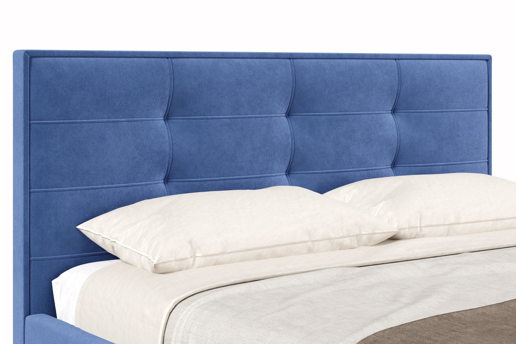 Мягкая кровать, Кровать Римини 1800 с подъёмным механизмом, велюр