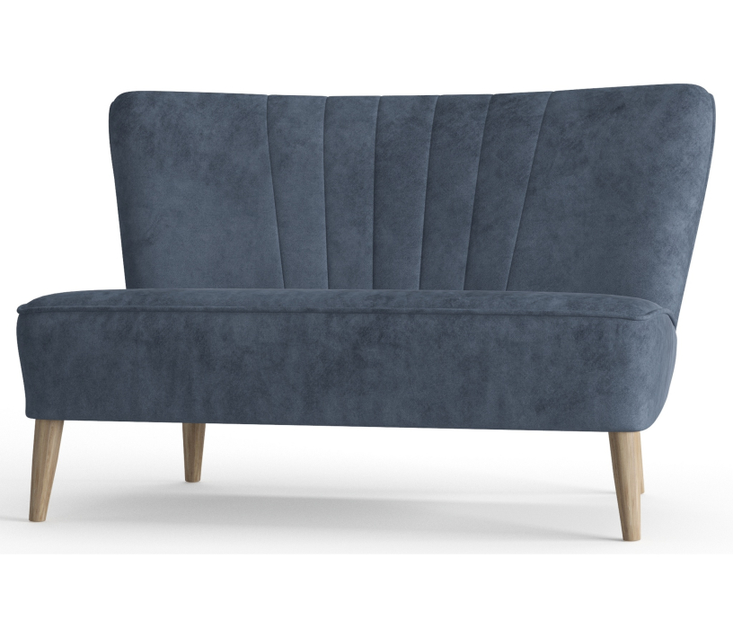 Дизайнерские диваны для гостиной, Диван прямой Зола, Велюр