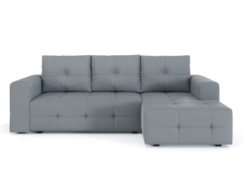 Диван-кровать угловой Прадо, еврокнижка, велюр