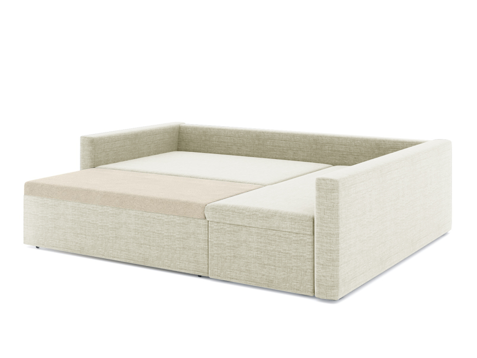 Диваны угловые в гостиную, Диван-кровать угловой Мансберг дельфин, рогожка