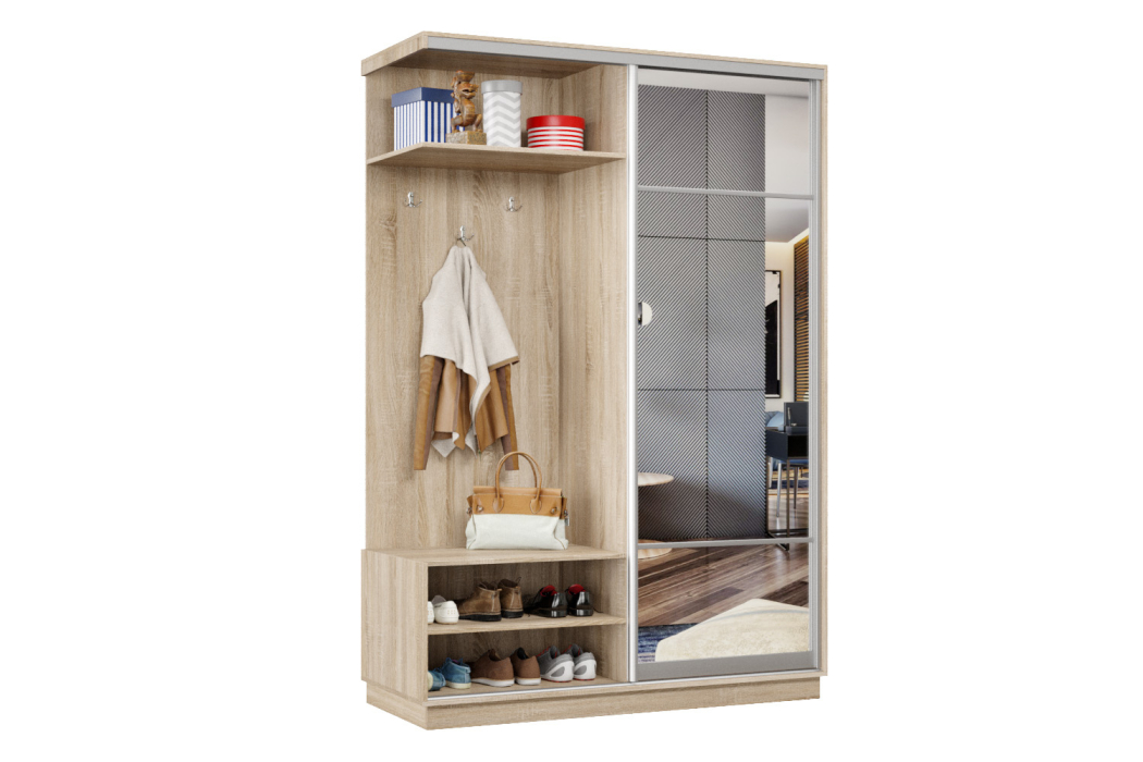 Прихожие, Прихожая Премьер 02 Лайт 11 Левая