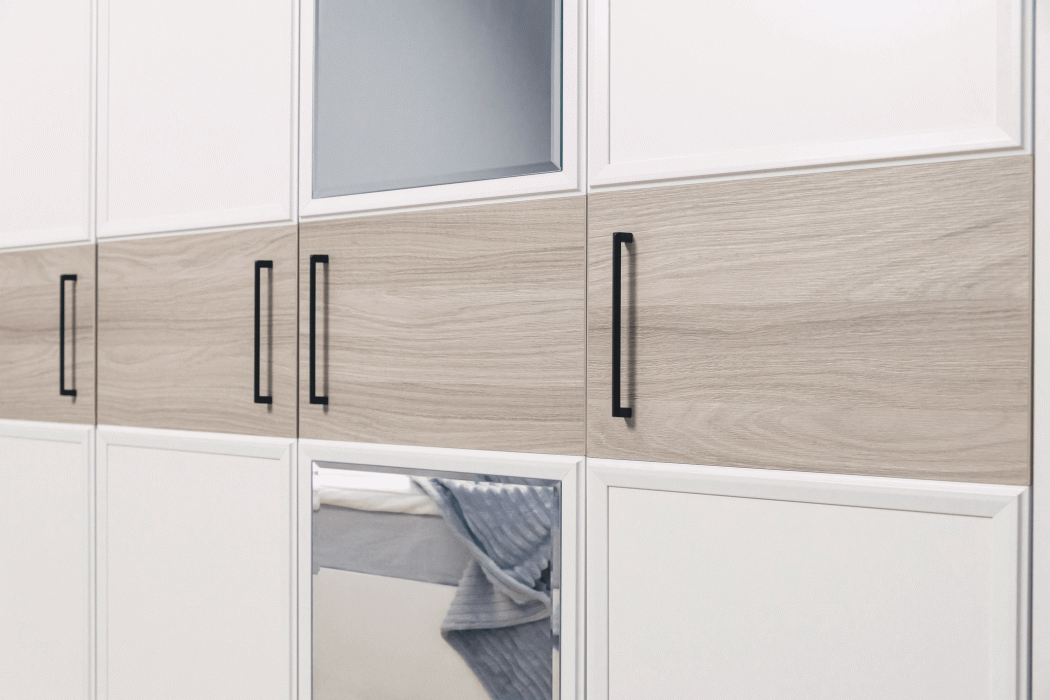 Шкафы одностворчатые, Модульная система AURELIO (модуль 61) Шкаф для одежды и белья 1-дв