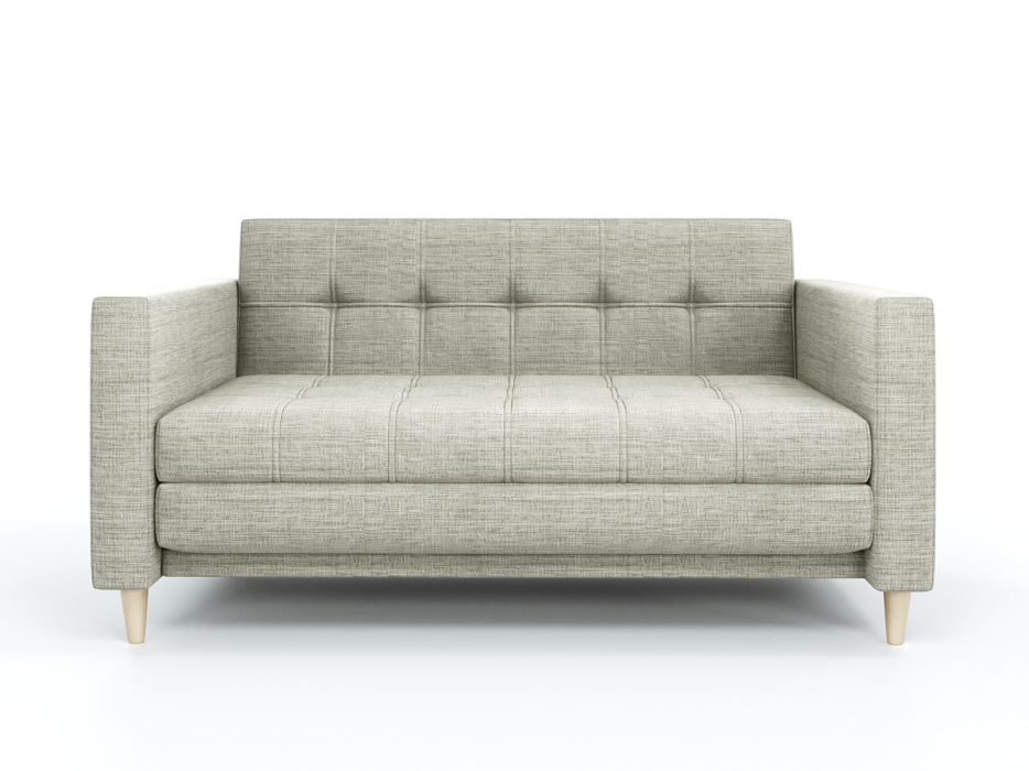 Диваны еврокнижки, Диван-кровать еврокнижка Квадро, рогожка Люкс