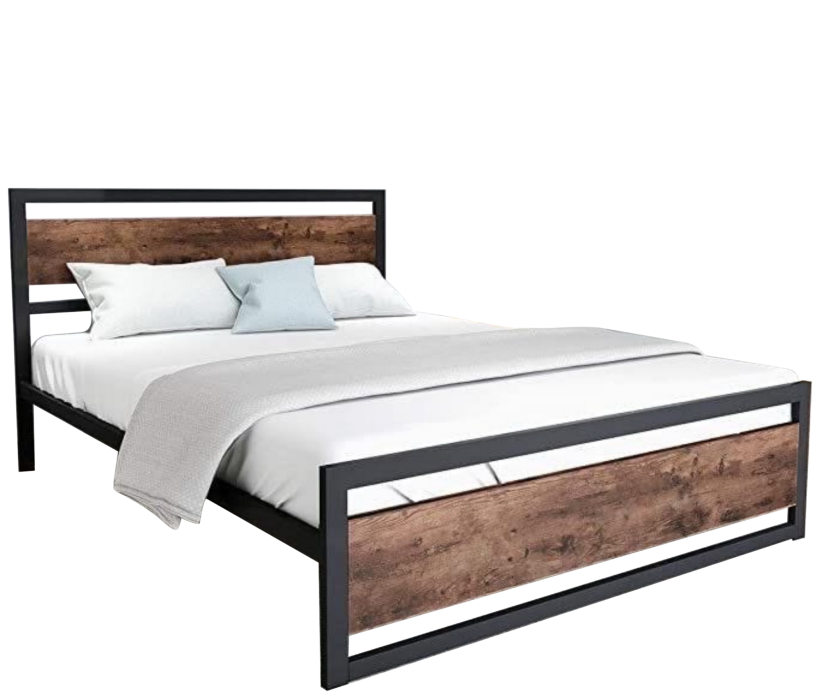 Кровати 160 см, Кровать в стиле лофт Бостон 1.6