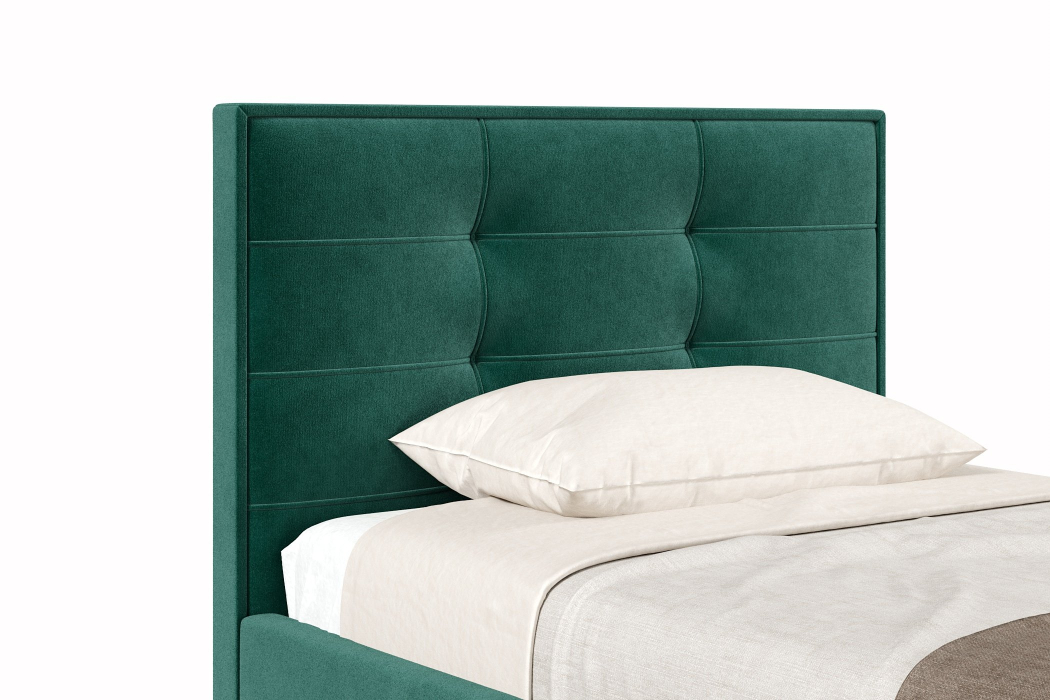 Мягкая кровать, Кровать Римини 1200, велюр