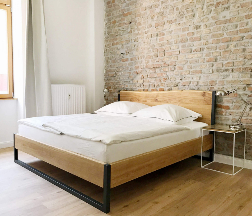 Кровати 120 см, Кровать в стиле лофт Ардено 1.2