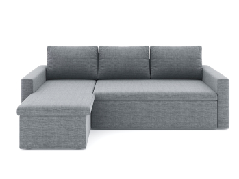 Диван-кровать угловой Турин дельфин, рогожка