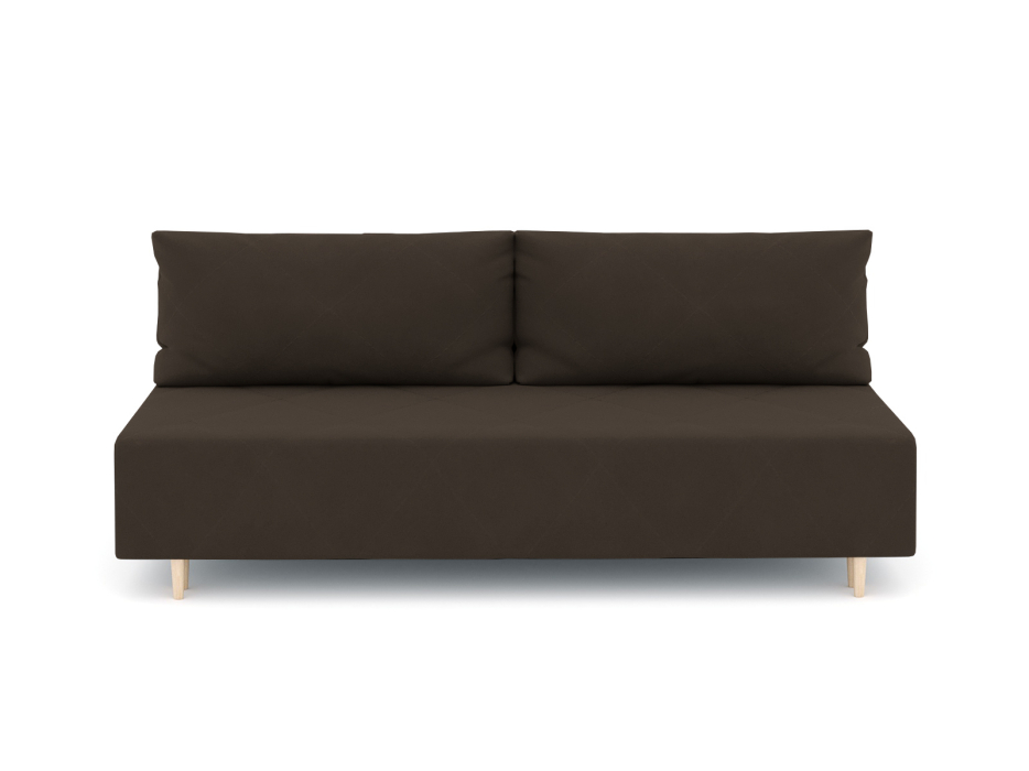 Диваны еврокнижки, Диван-кровать Милли без подлокотников, велюр