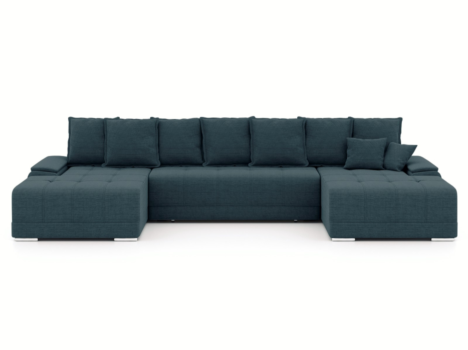 Гостиная, Диван-кровать П-образный Нордвикс, рогожка Люкс