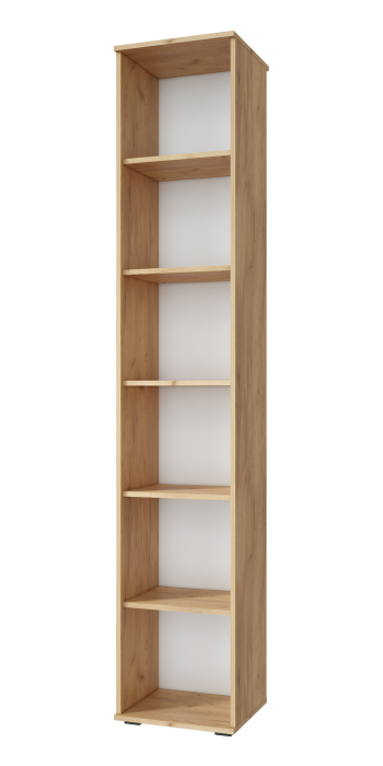 Шкафы одностворчатые, Шкаф-пенал Эмилия ЭЛ-12К с зеркалом