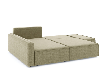 Диван-кровать угловой Портленд еврокнижка НПБ, рогожка Дрим