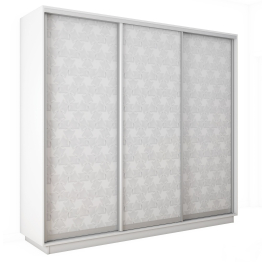 Шкаф-купе Экспресс 3-х дверный Фотопечать Калейдоскоп Стекла 210х45х220