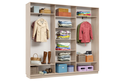 Шкаф-купе Премьер Лайт 53 (02;02;02) трехдверный