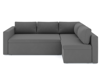 Диван-кровать угловой Мансберг дельфин, велюр