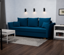 Диваны еврокнижки, Прямой диван Мелодия,еврокнижка,велюр