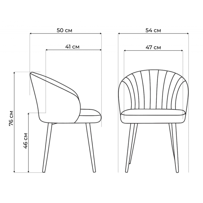 Стулья, Стул на металлокаркасе Бэнбу некрутящийся marseille (чёрный)