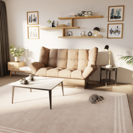 Прямой диван Клик-кляк ППУ, велюр