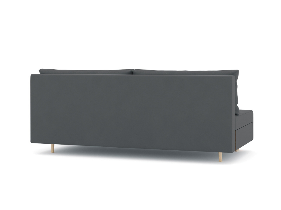 Диваны еврокнижки, Диван-кровать Милли без подлокотников, велюр